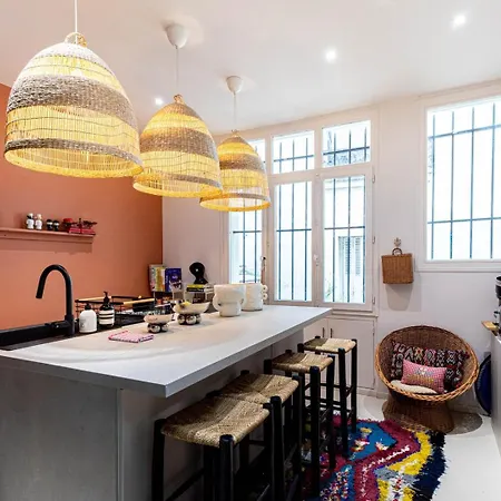 Casa de hóspedes Guestready - Designer In Boho Batignolles Paris
