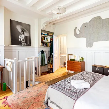 Konukevi Guestready - Designer In Boho Batignolles *